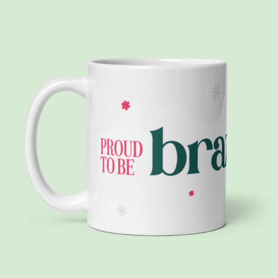 Caneca "Proud to be Brazilian"