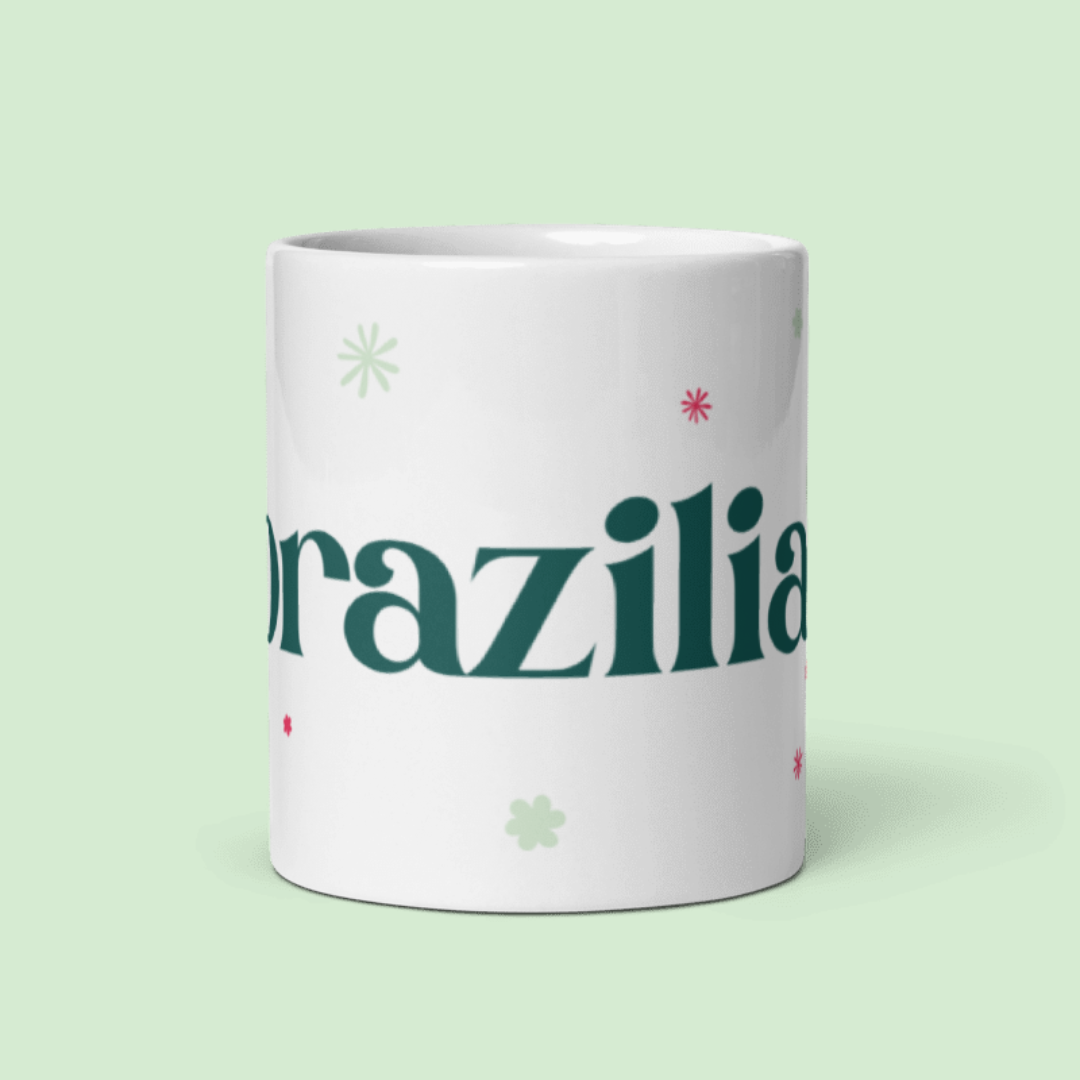 Caneca "Proud to be Brazilian"